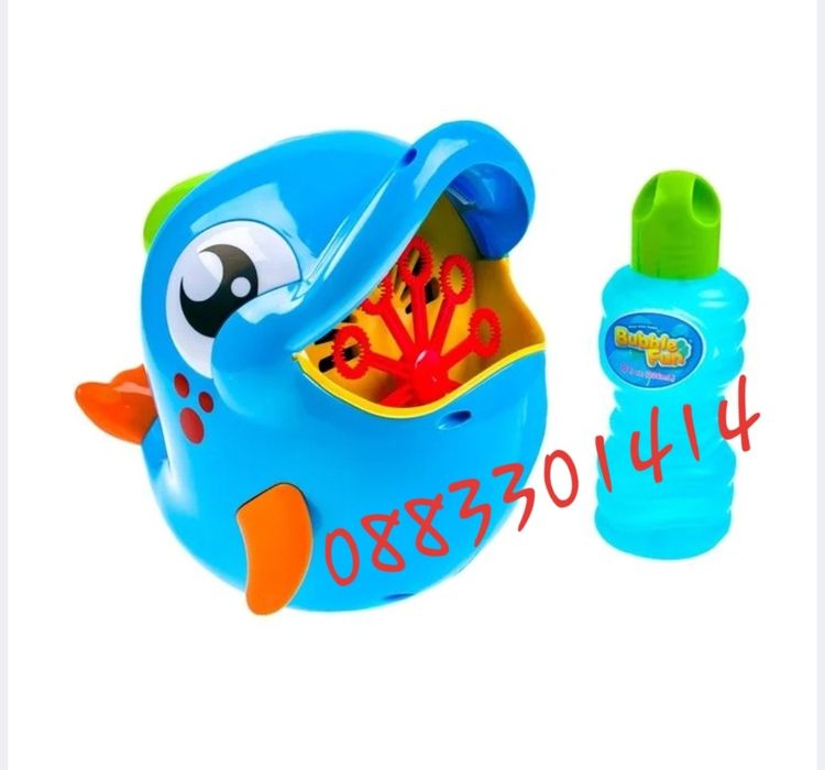 Играчка Делфин машина за сапунени мехури балони