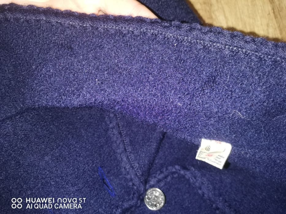 Sacou vintage din 100% lână virgina