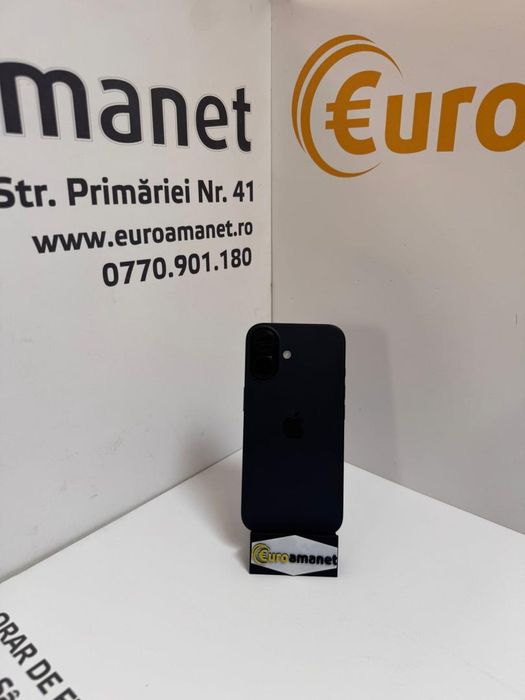 Telefon mobil Apple iPhone 16, 128GB, Baterie 95% -P-