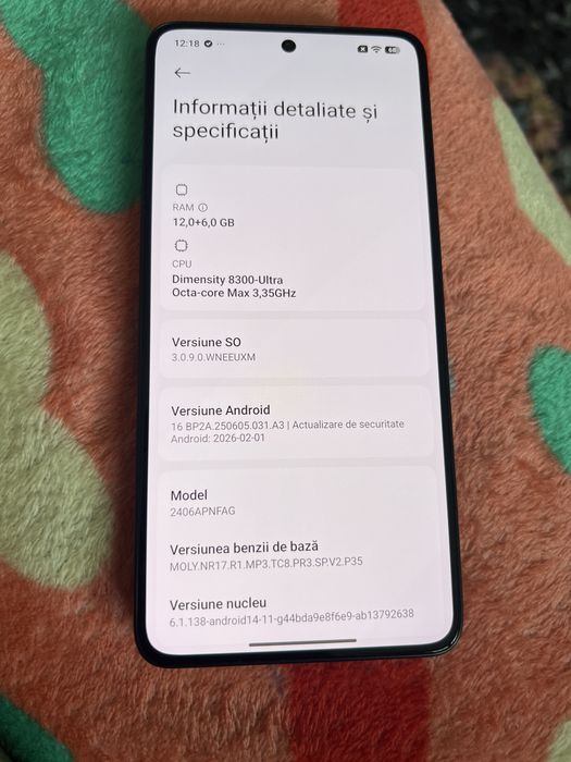 Xiaomi 14 T  12 gb ram 512 gb  ca nou android 16 , 94% baterie