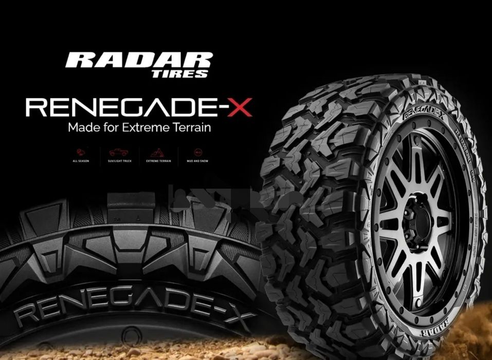 31/10.5R15 RADAR X