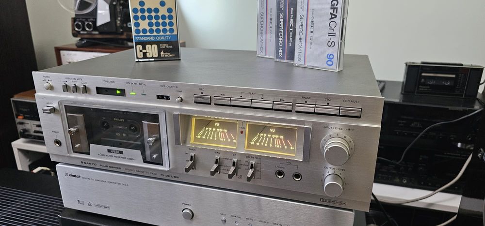 Casetofon Deck Sanyo Plus D 65