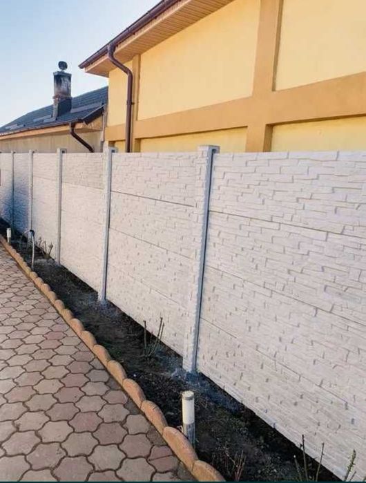 Producem și montam garduri PREFRABICATE DIN BETON