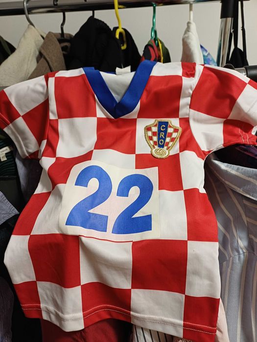 Tricou fotbal Croatia copil