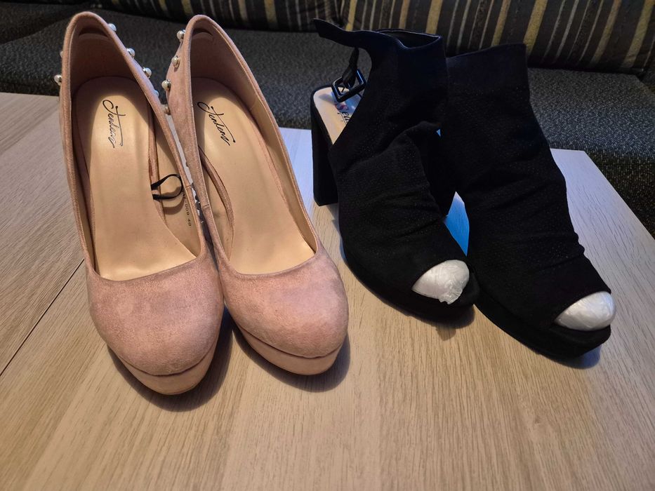 Дамски елегантни обувки на висок ток