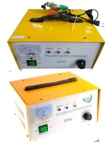 Мощно зарядно за акумулатори 32AMP за кола / камион / автомобил