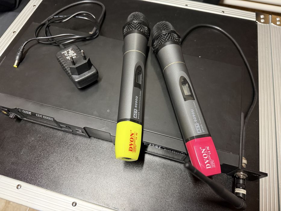 Set profesional microfon wireless Dvon Act 9090U, schimb Shure BLX/GLX