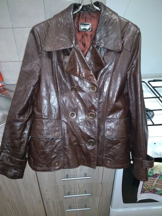 Куртка кожаная женская