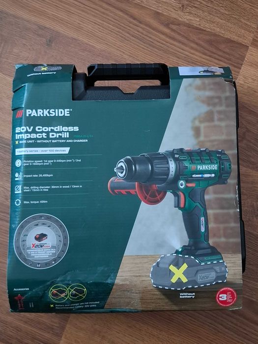 Ciocan Rotopercutor cu percutie + Masina de gaurit si insurubat PARKSIDE