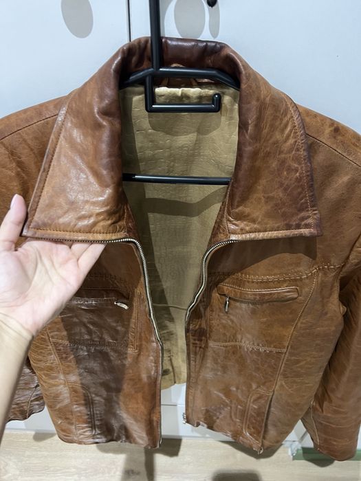 Кожаная куртка 52-54р косуха