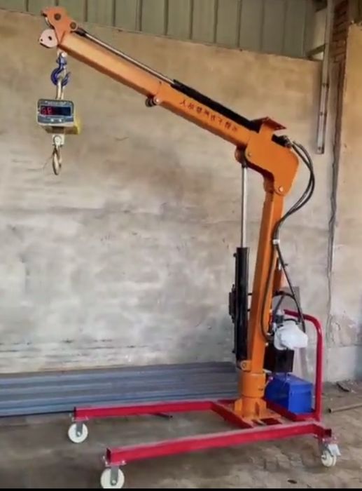 КРАН НА КОЛИЧКА  с дистанционно управление