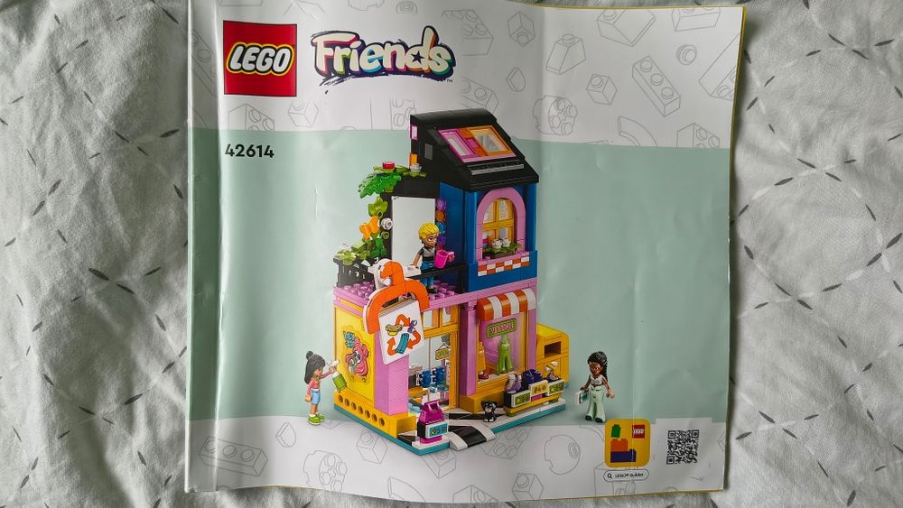 LEGO® Friends - Magazin de moda vintage 42614, 409 piese