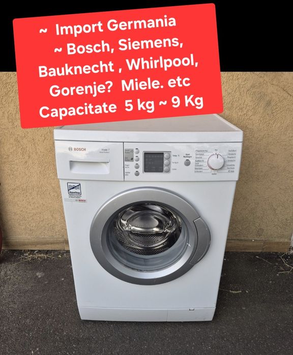 Masini de spalat rufe automate import Germania.  C320