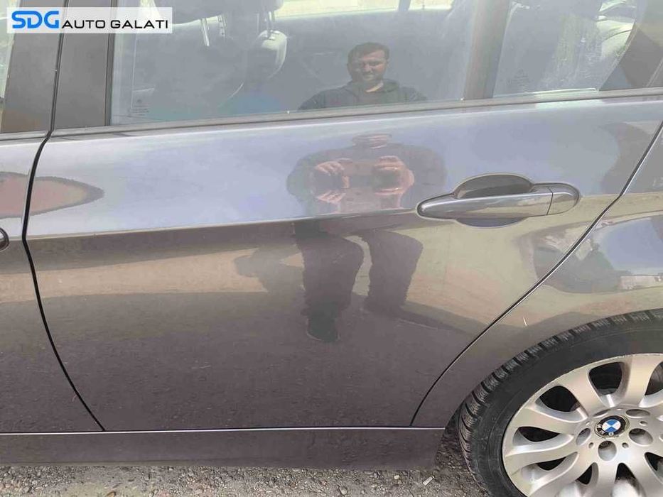 Usa / Portiera Stanga Spate BMW Seria 3 E90 2004 - 2011 Cod Culoare A22 Sparkling Graphite