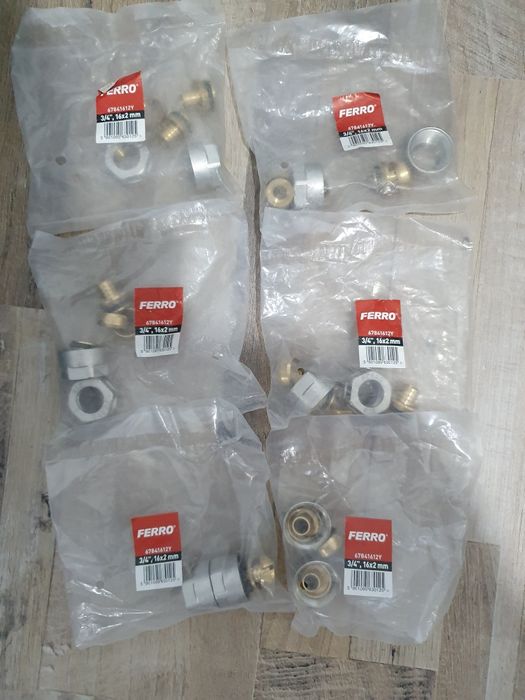 Set 2 racorduri tevi Pe-X Ferro