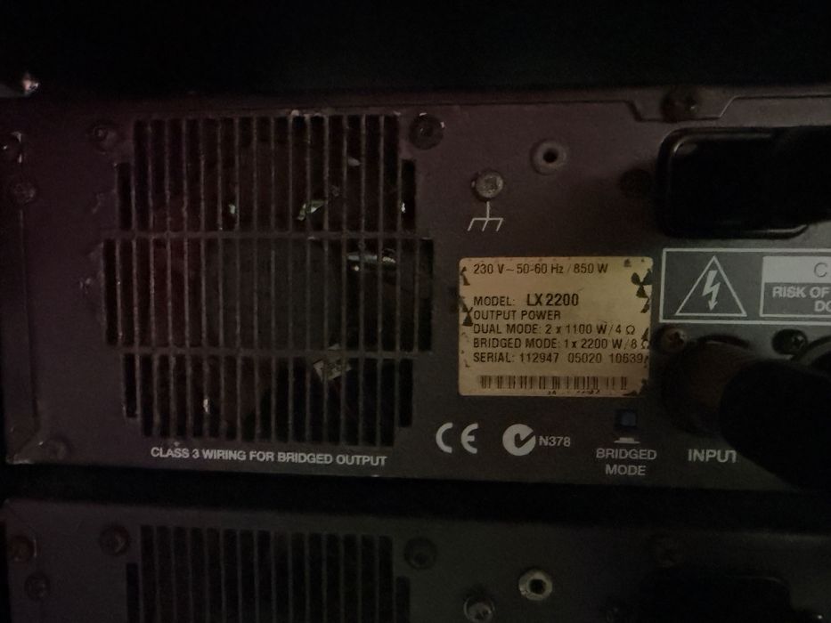 Putere Dynacord LX2200