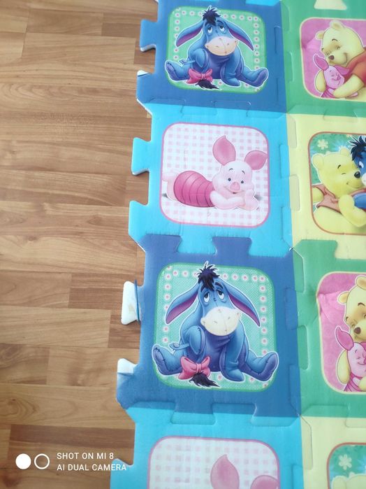 Мек пъзел за под