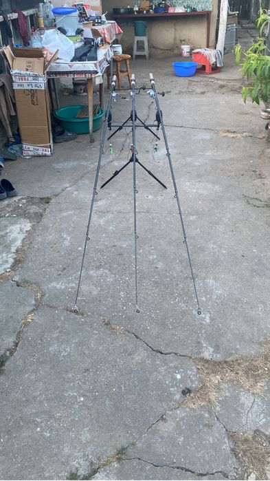 Kit complect de pescuit cu lansete la 3.6m