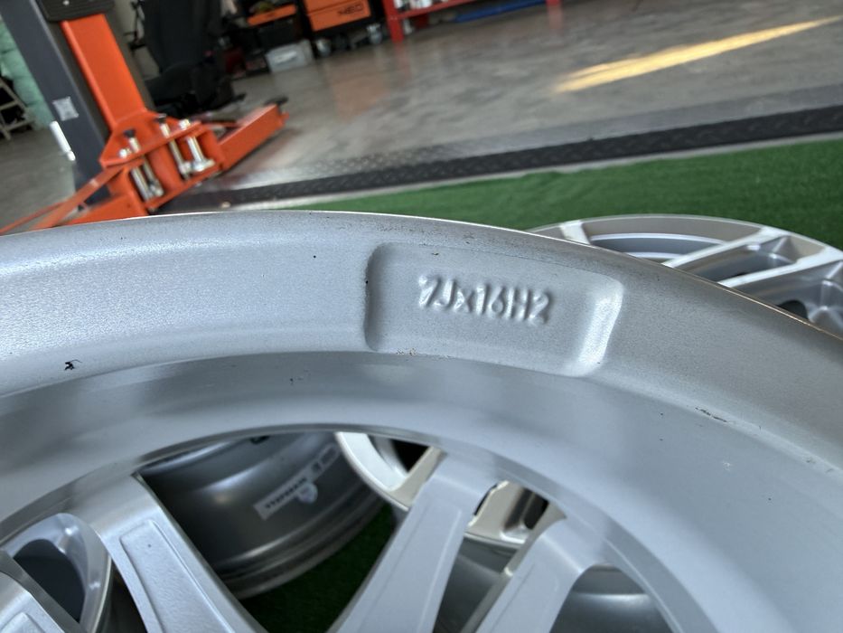 4бр. ОТЛИЧНИ 16” Джанти 5х112 *DEZENT* за -VW/AUDI/SEAT/SKODA/MERCEDES- 7.0Jx16H2, ET35