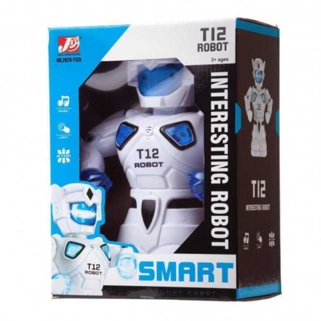 Robot inteligent, educativ, efecte sonore si luminoase, rotire 360g