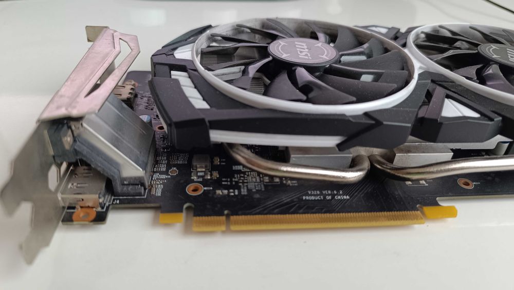 видеокарта MSI GeForce GTX 1060 ARMOR 6GB GDRR5