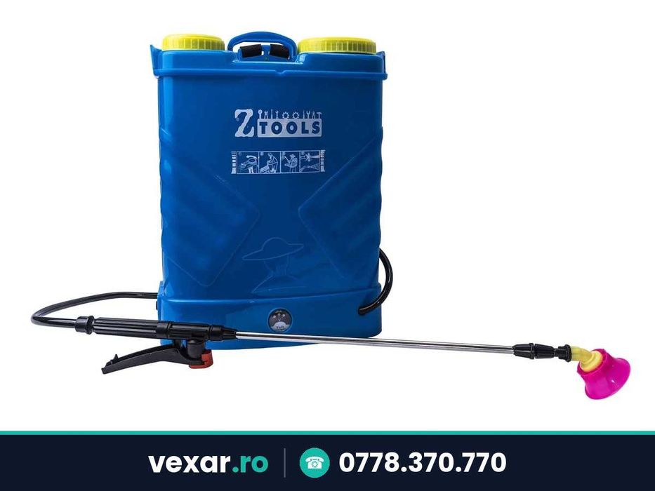 Vermorel electric cu acumulator 16L, pompa stropit pomi si gradina