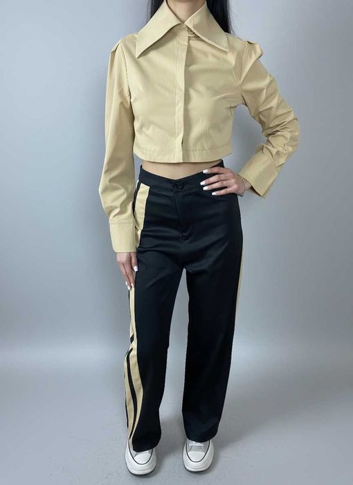 Комплект в жълто и черно