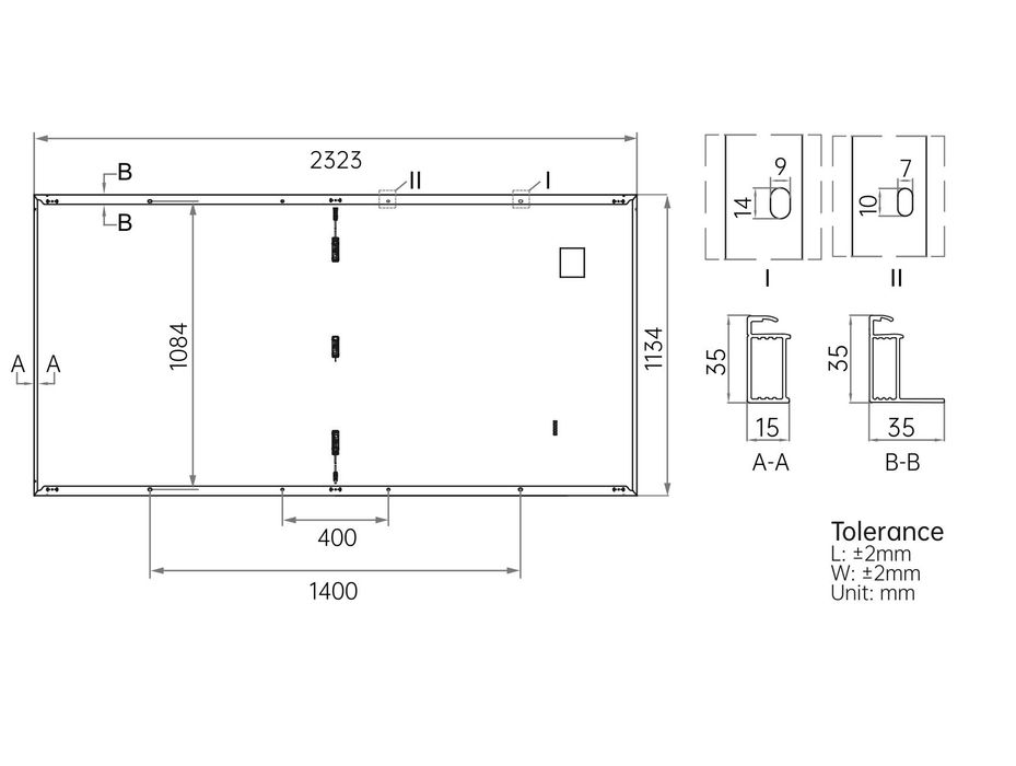 AIKO 625w - panou fotovoltaic (ca Longi, Canadian Solar, Trina, Jinko)