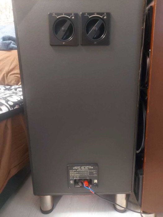 Акустика Орбита 35АС-016 — Мощный бас в Тёмном исполнение