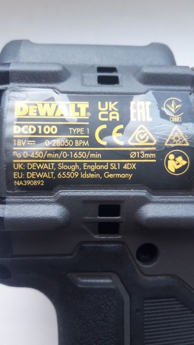 Filetanta Dewalt DCD100