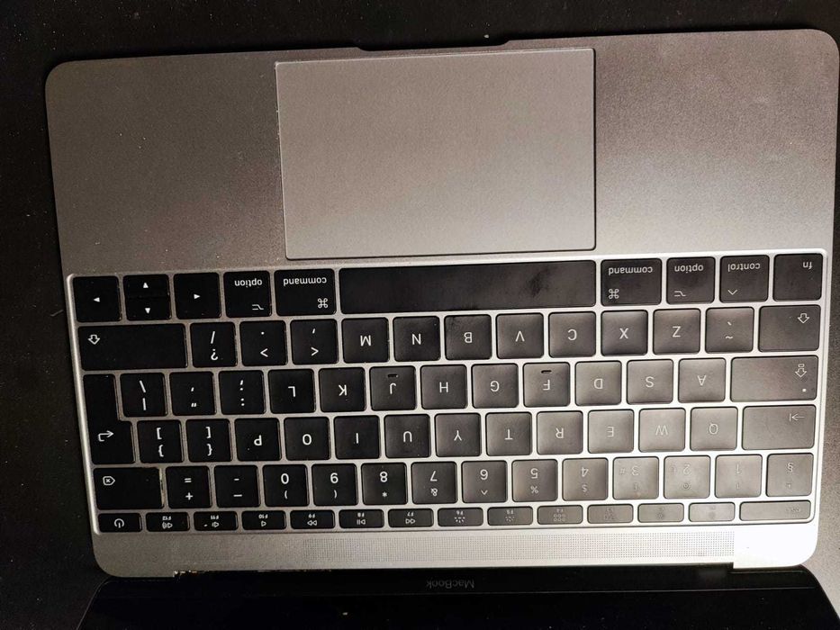 Topcase cu Tastatura Original Apple MacBook 12" A1534, Space silver