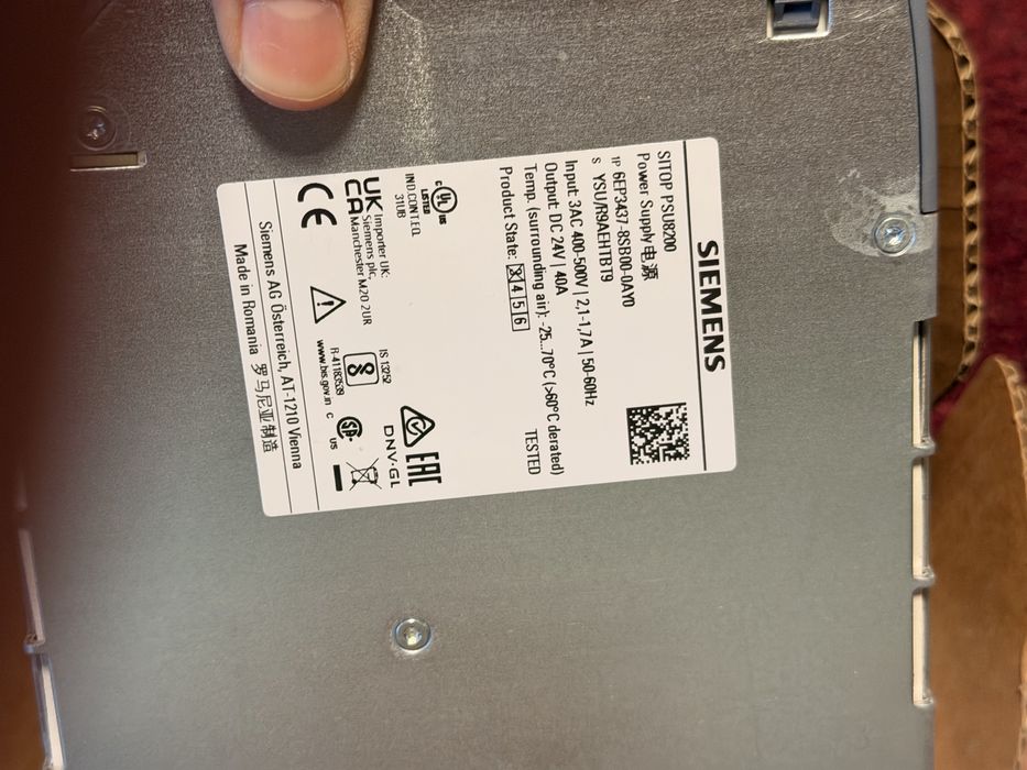 Surse alimentare 24V Siemens