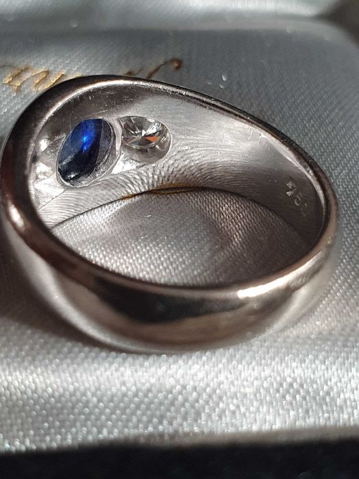 Unicat superb colectie aur safir si diamante naturale