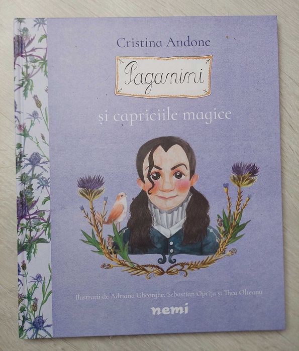 Carte copii Paganini si capriciile magice de Cristina Andone