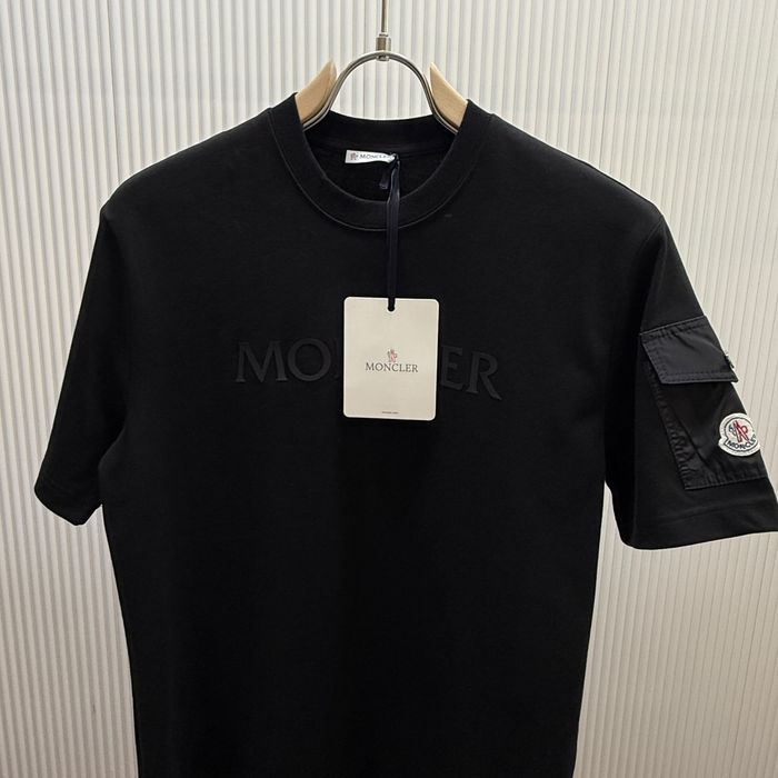 Moncler мъжка черна тениска
