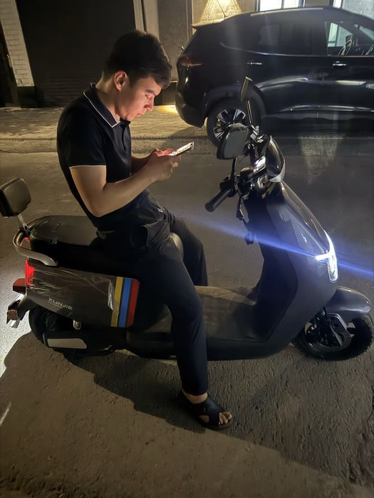 Honjie elektro skuter 3 oy garantiyasi bor dakumentlari bor