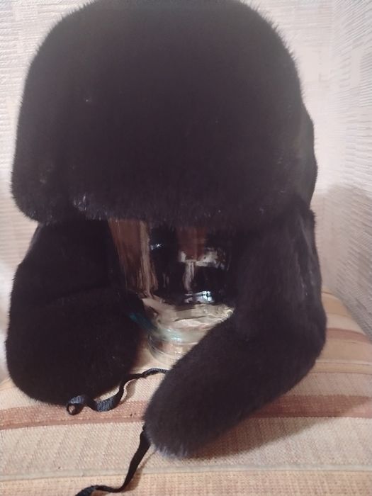 Мужская норковая шапка