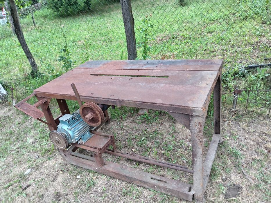 Masa circular ...motor7,5kw + panza