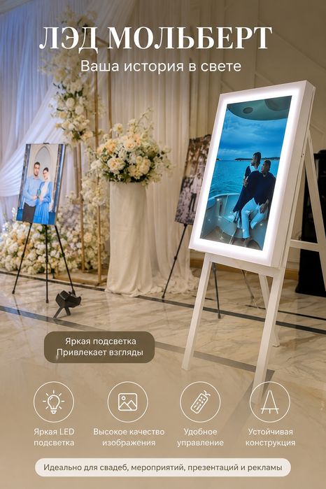 Продам готовый бизнес ЛЭД Мольберт