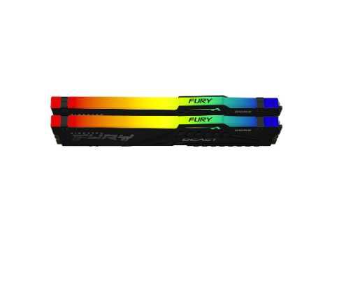 Оперативная память Kingston Fury DDR4 16 ГБ (2×8) 3600 МГц
