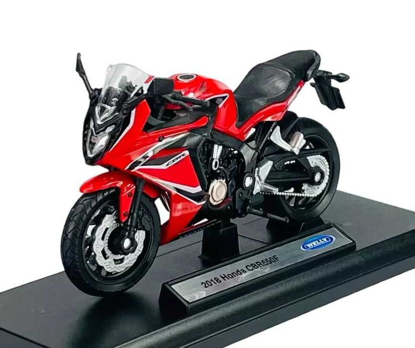 Macheta Moto HONDA CBR 650F 2018, Noua in Cutie,Scara 1:18,Prod. Welly