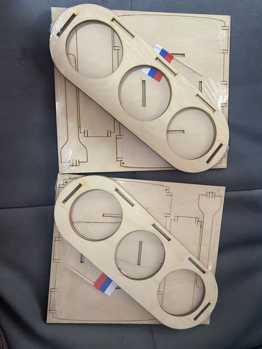 Упаковка танк под подарок (пустой, дерево)