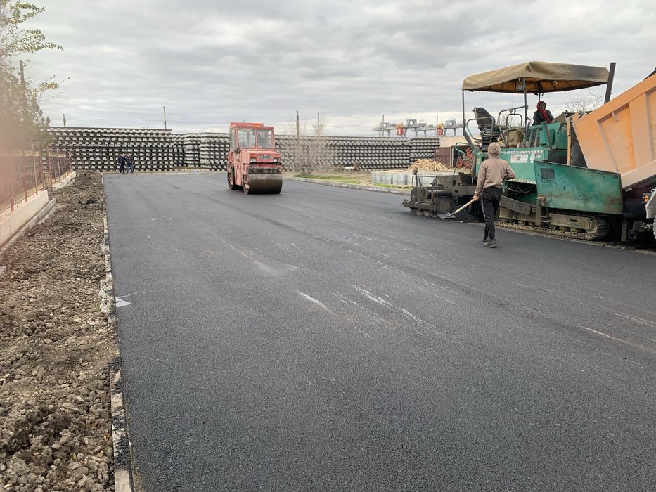 Укладка асфальта