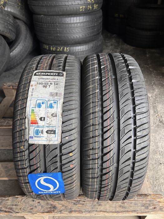 2 anvelope vara NOI 185/55/14 , Semperit , 8.7 mm
