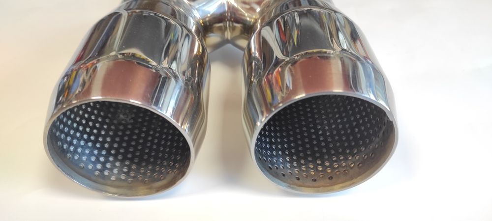 Универсален двоен накрайник за ауспух