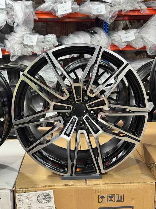 Jante Aliaj EMR Wheels A320 - 5x112 20 Black Diamond BMW G11 G20 G30