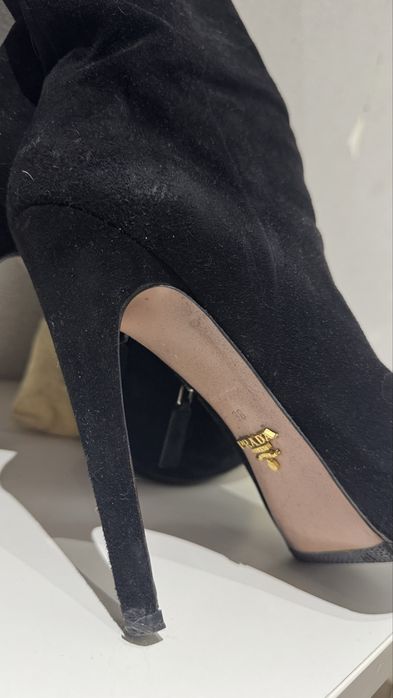 Сапоги натуральные Prada оригинал