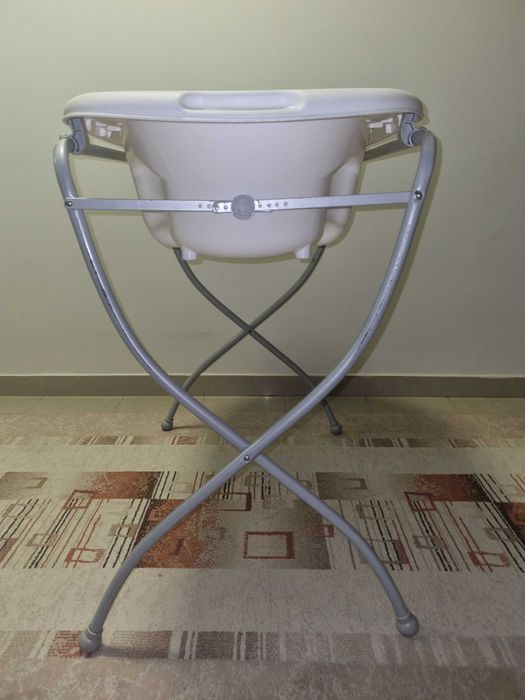 Cadita bebe Cam, cu suport si tub drenare