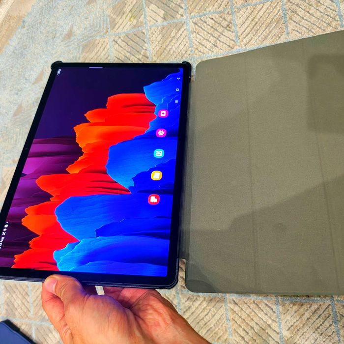 ПЛАНШЕТ SAMSUNG GALAXY TAB S7+ Plus Огромный Super Amoled 120ГЦ +Чехол