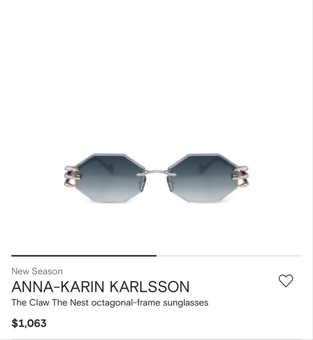 Оригинални слънчеви очила  Anna-Karin Karlsson Limited Edition 66